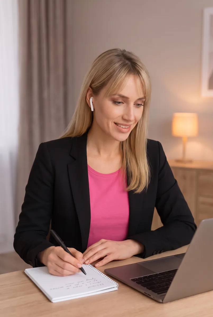 Online English lessons with a native tutor